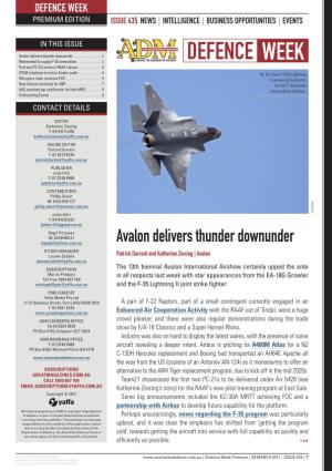 ADM's Defence Week Premium 435 PDF Version 